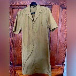 Comrags shirt dress in gold